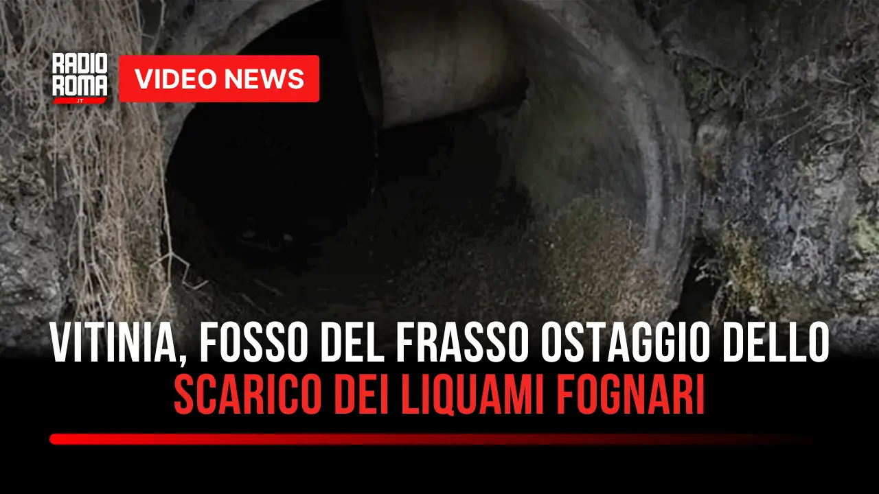 Vitinia, emergenza ambientale nella riserva: reflui nel Fosso del Frasso