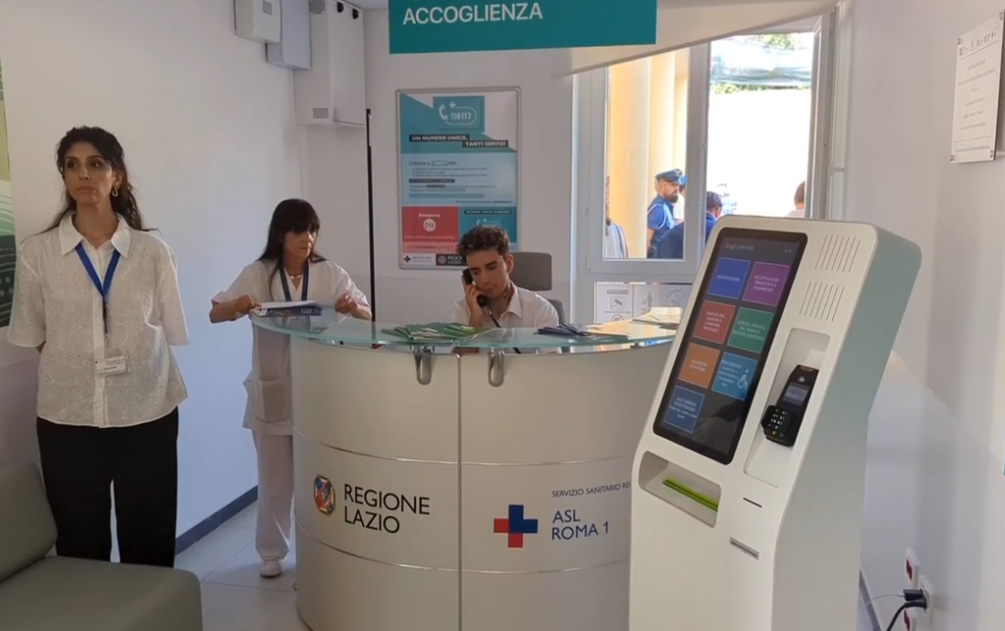 Accoglienza della Casa della Comunità BUfalotta (ASL Roma 1)
