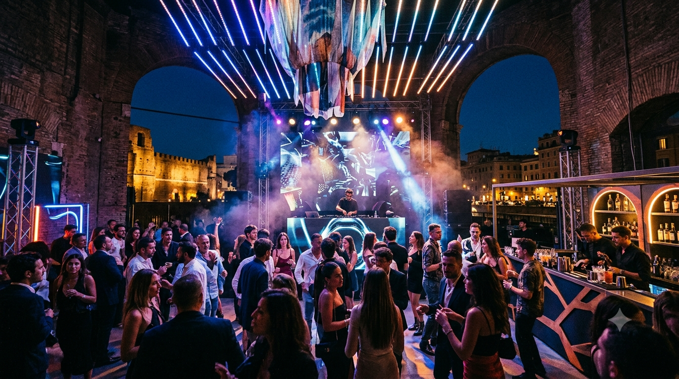 Come si sta evolvendo la Nightlife a Roma: dai format tradizionali agli eventi immersive