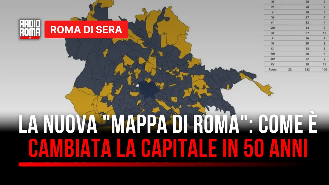 Nuova Mappa di Roma: il focus a Roma di Sera