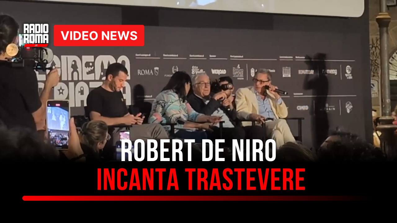 Robert De Niro incanta Trastevere: omaggio a Bertolucci e a "Novecento"