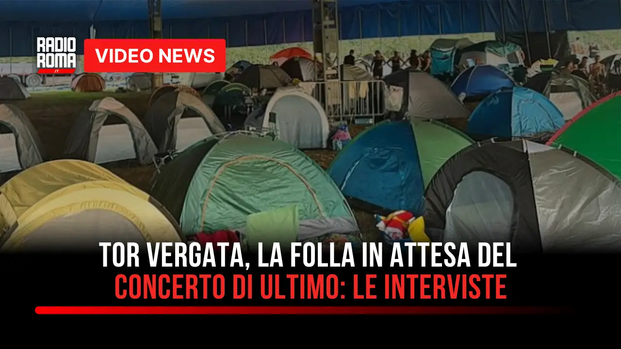 Ultimo, maxi concerto record: 250.000 fan e tende intorno al venue