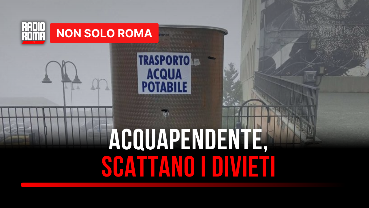 Acquapendente, acqua non potabile nel centro storico: arrivano le autobotti - VIDEO