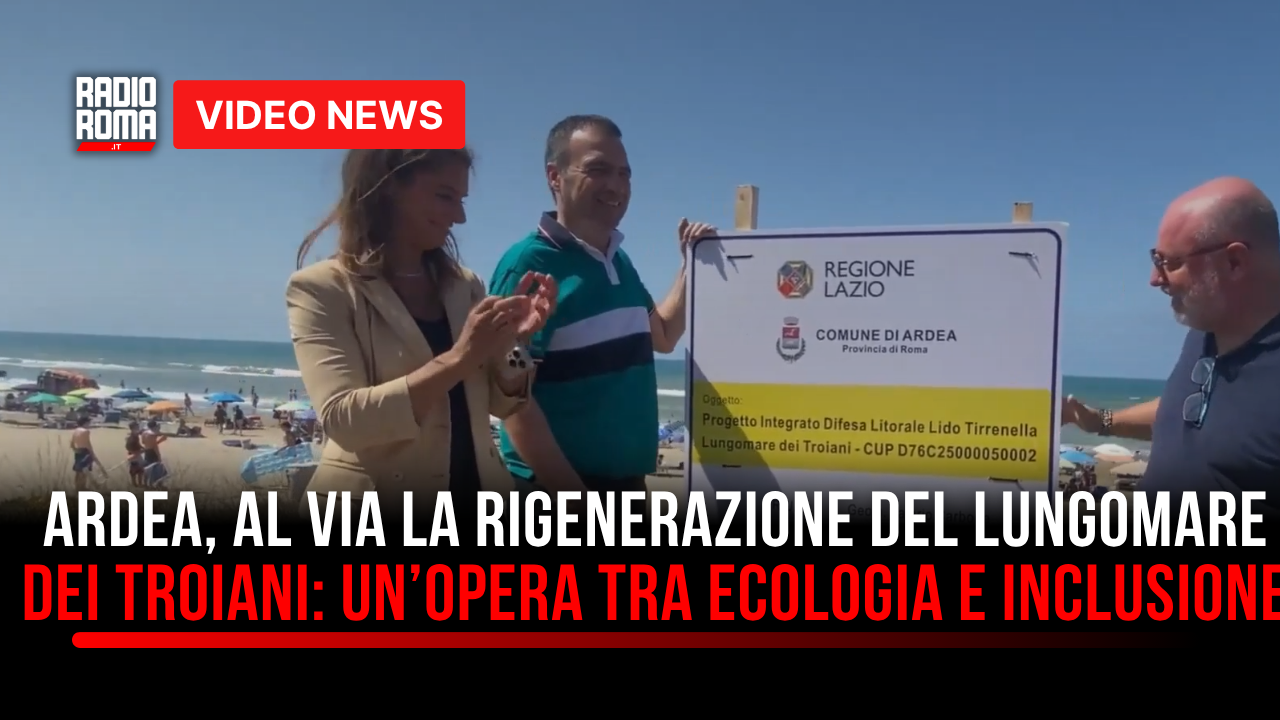 Ardea, al via la rigenerazione del Lungomare dei Troiani: un’opera tra ecologia e inclusione