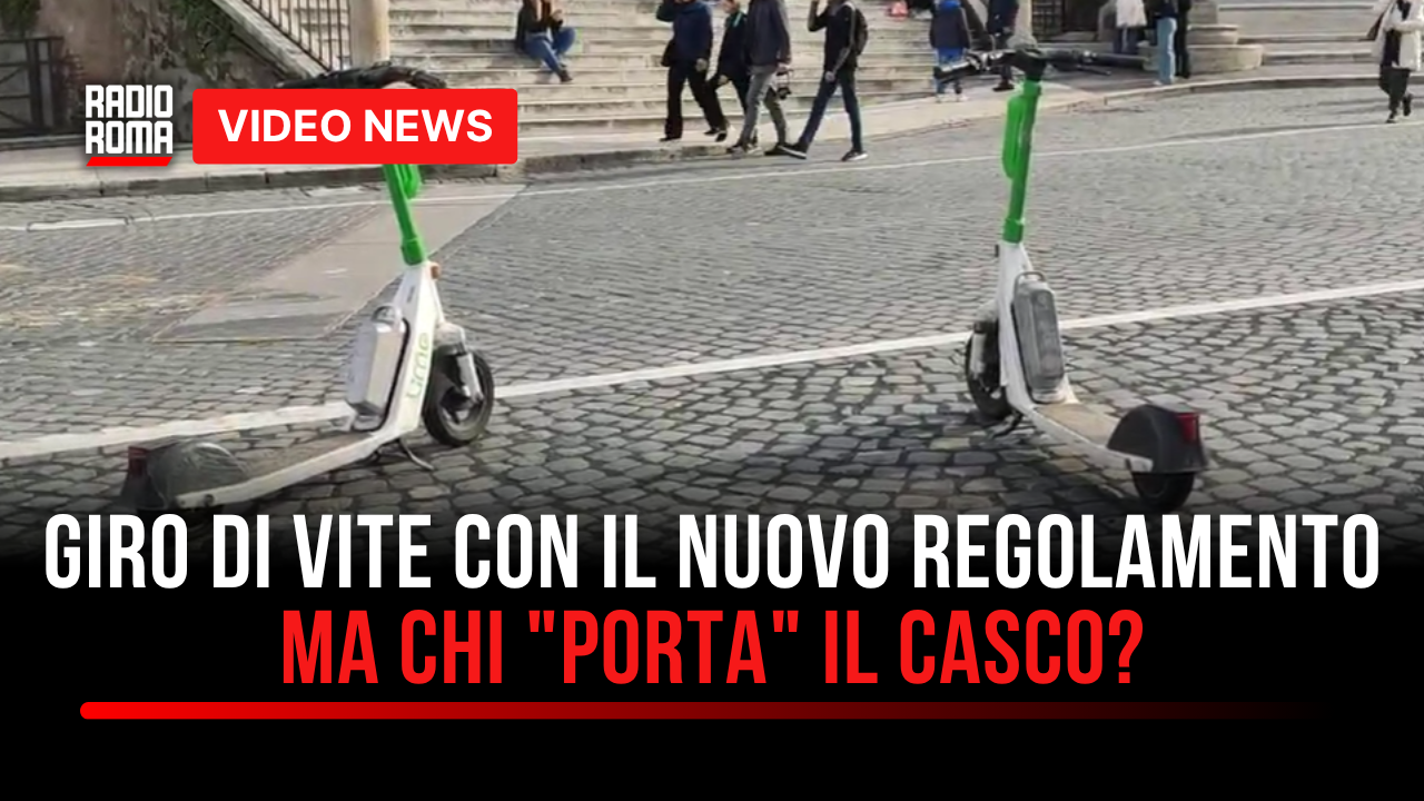 Sharing a Roma: nuove linee guida per monopattini ed e-bike. Ma chi "porta" il casco?