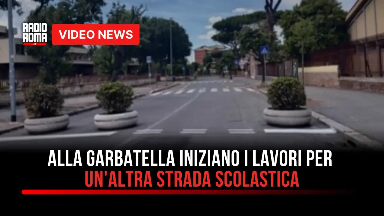 Garbatella, via Macinghi Strozzi diventa più sicura: al via i lavori per la scuola