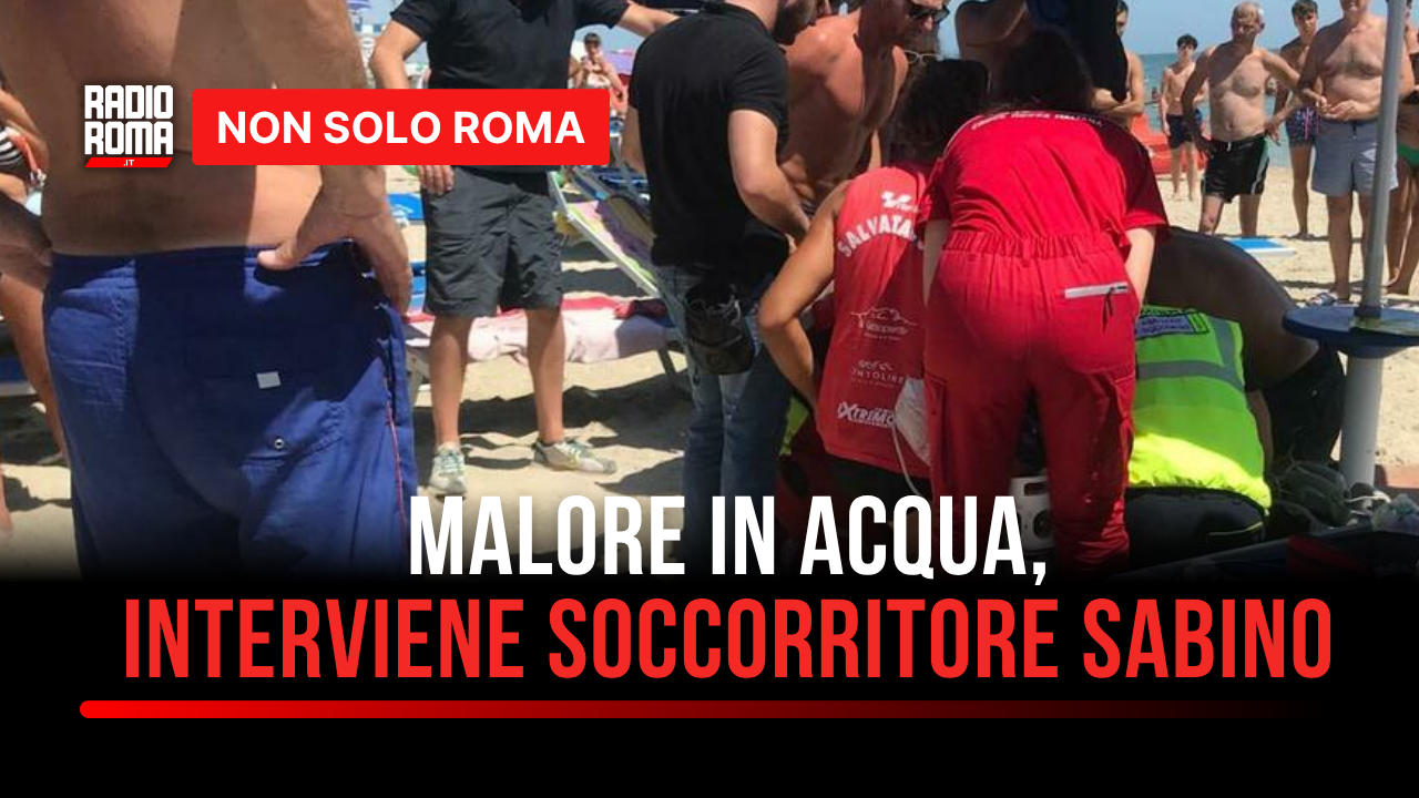 Ferragosto, 14enne accusa un malore in acqua ad Alba Adriatica: interviene un volontario sabino - VIDEO