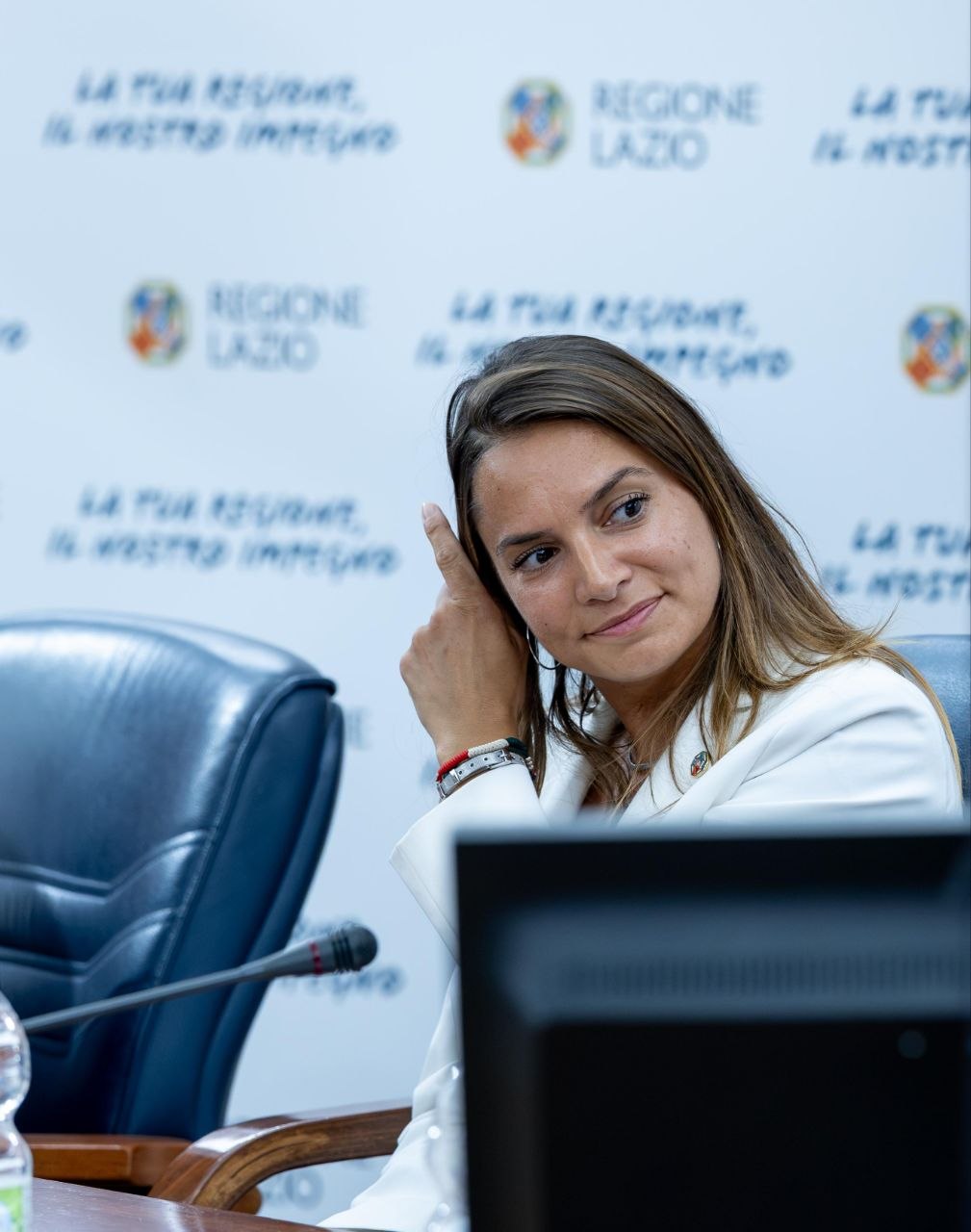 Il consigliere regionale Marika Rotondi durante la presentazione del Piano di Rete per l'endometriosi.jpg