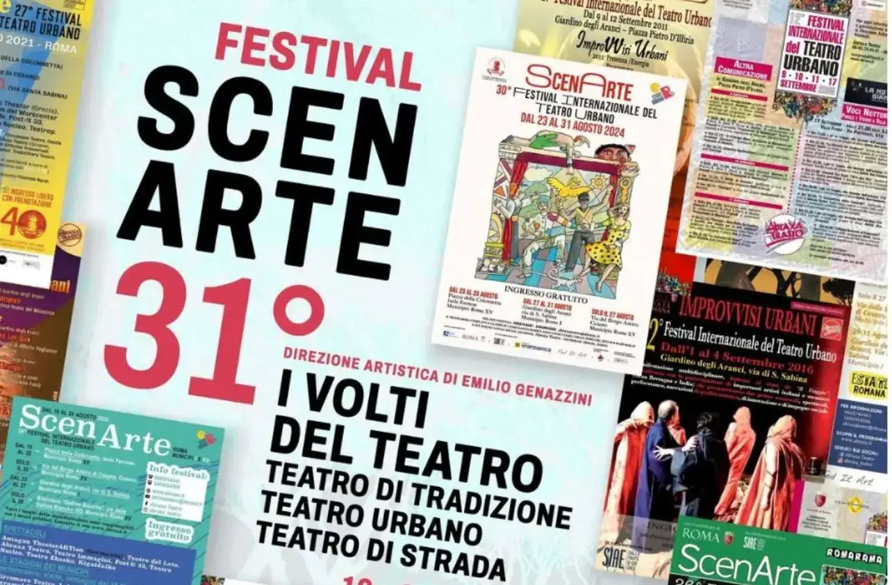 ScenArte a Roma e nel Lazio: dal 19 al 30 agosto il teatro invade strade e parchi