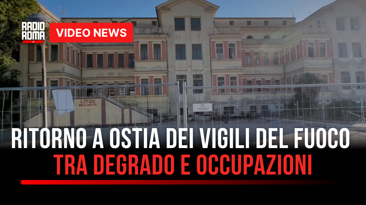 Ostia, la nuova sede dei vigili del fuoco tra degrado e occupazioni (VIDEO)