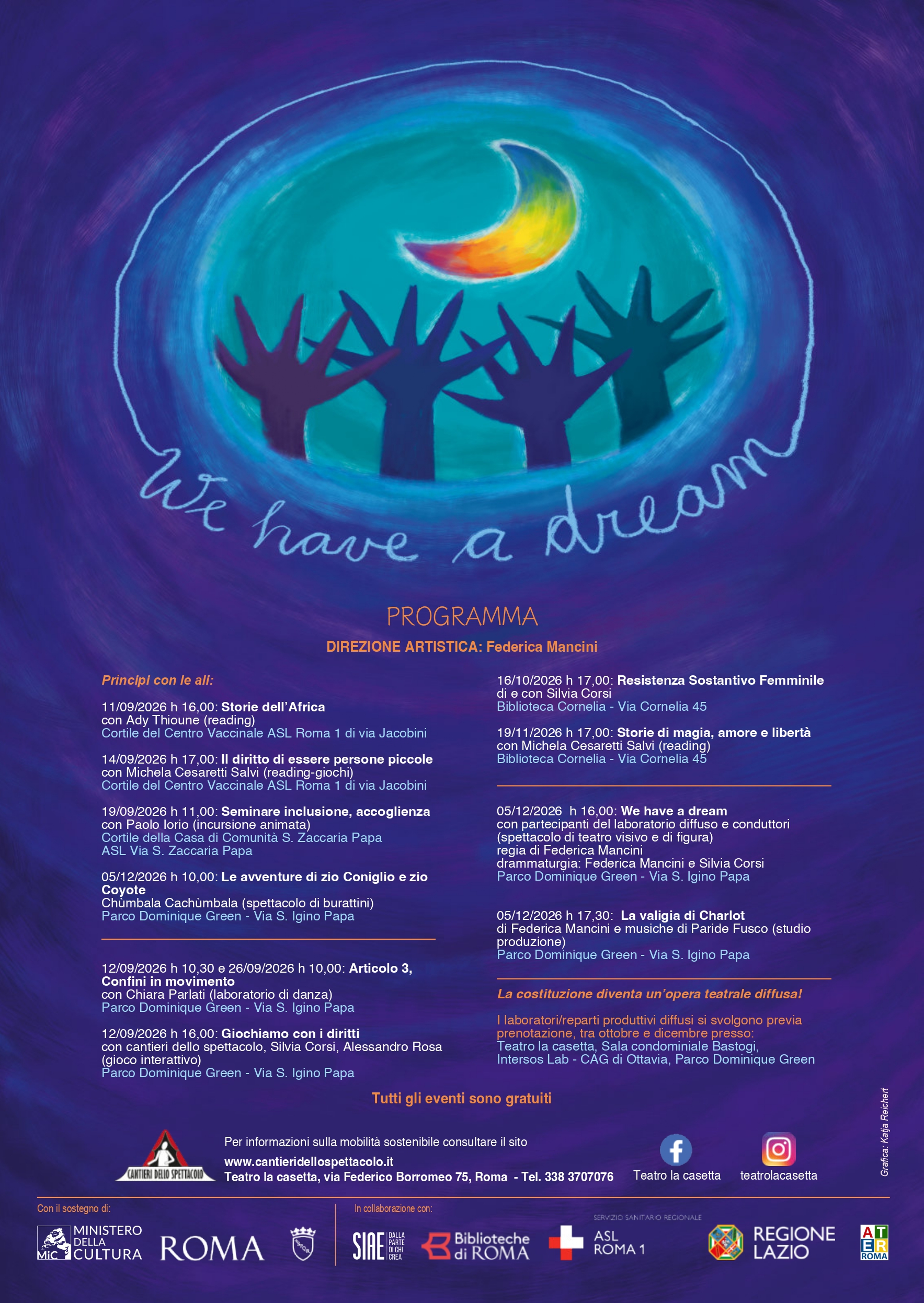 We Have a Dream: nella periferia nor-ovest la Costituzione diventa un'opera teatrale diffusa