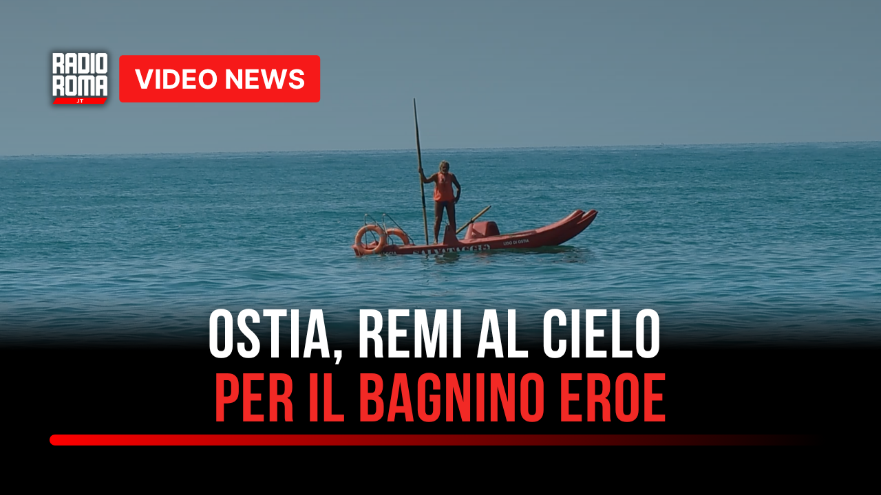 Giornata del balneare, Ostia ricorda Fabrizio Valente: remi al cielo per il bagnino morto per salvare un turista (VIDEO)