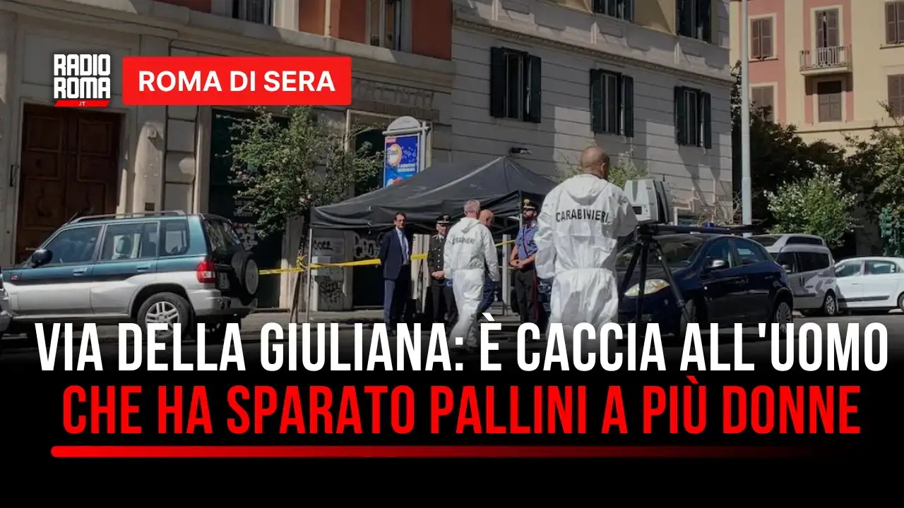Allarme a Prati: colpi a pallini in via della Giuliana, il focus a Roma di Sera