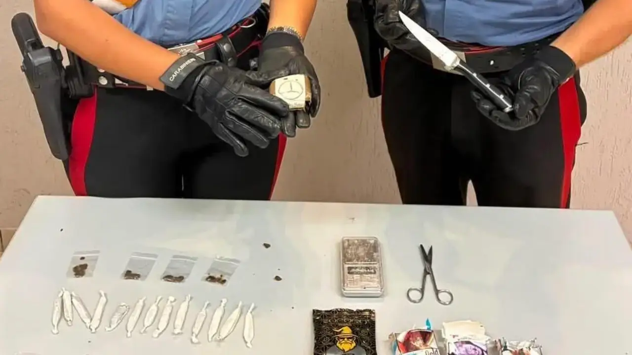 Anzio, controllo ai domiciliari si trasforma in sequestro di hashish: arrestato 25enne