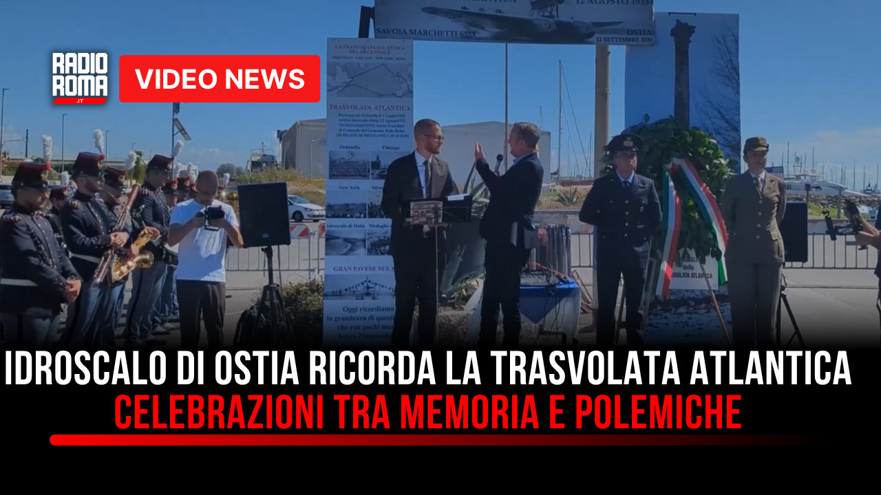 Ostia ricorda la Trasvolata atlantica: celebrazioni all'Idroscalo tra memoria e polemiche (VIDEO)