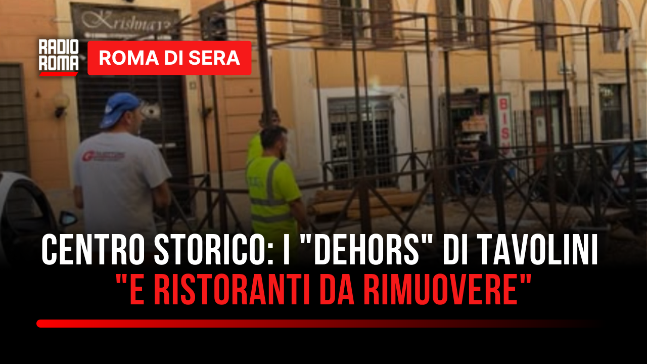 Dehors nel I Municipio, la stretta: il focus con Jacopo Scatà a Roma di Sera