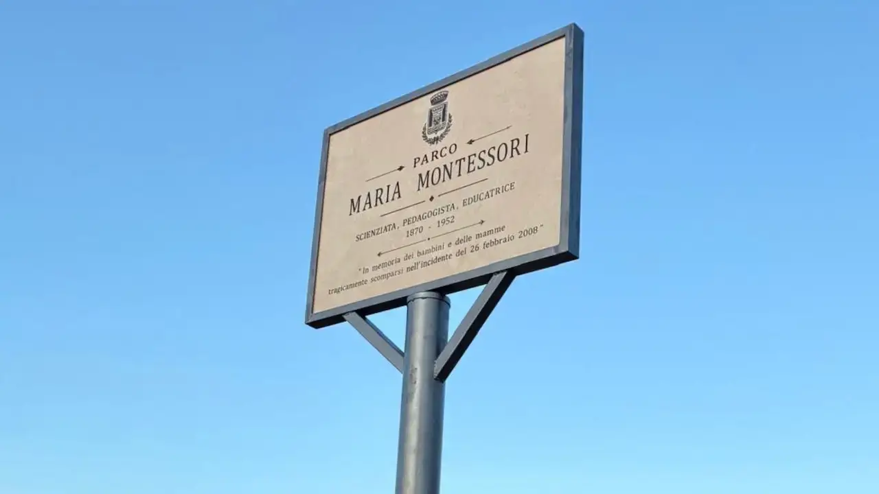 Fiumicino, in via Dronero il parco intitolato a Maria Montessori