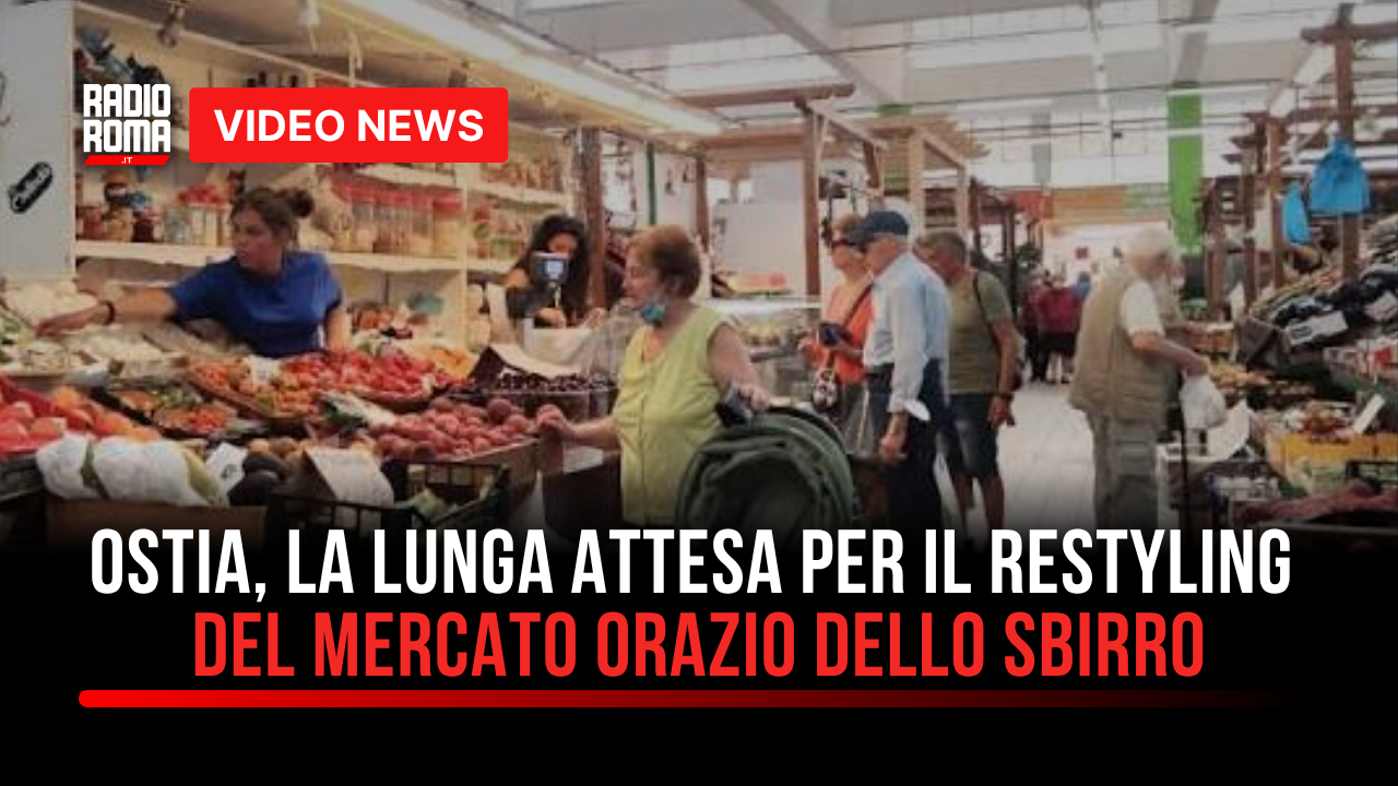 Ostia: mercato Orazio dello Sbirro tra annunci e promesse, ma il cantiere non parte (VIDEO)