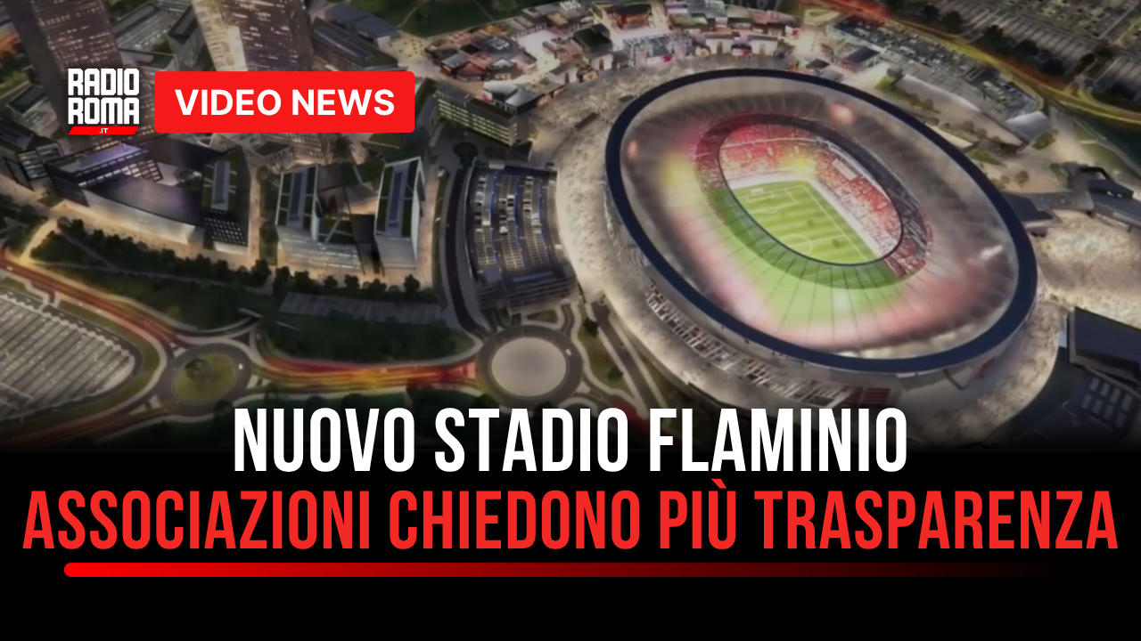 Nuovo Stadio Flaminio, le associazioni chiedono più trasparenza (VIDEO)