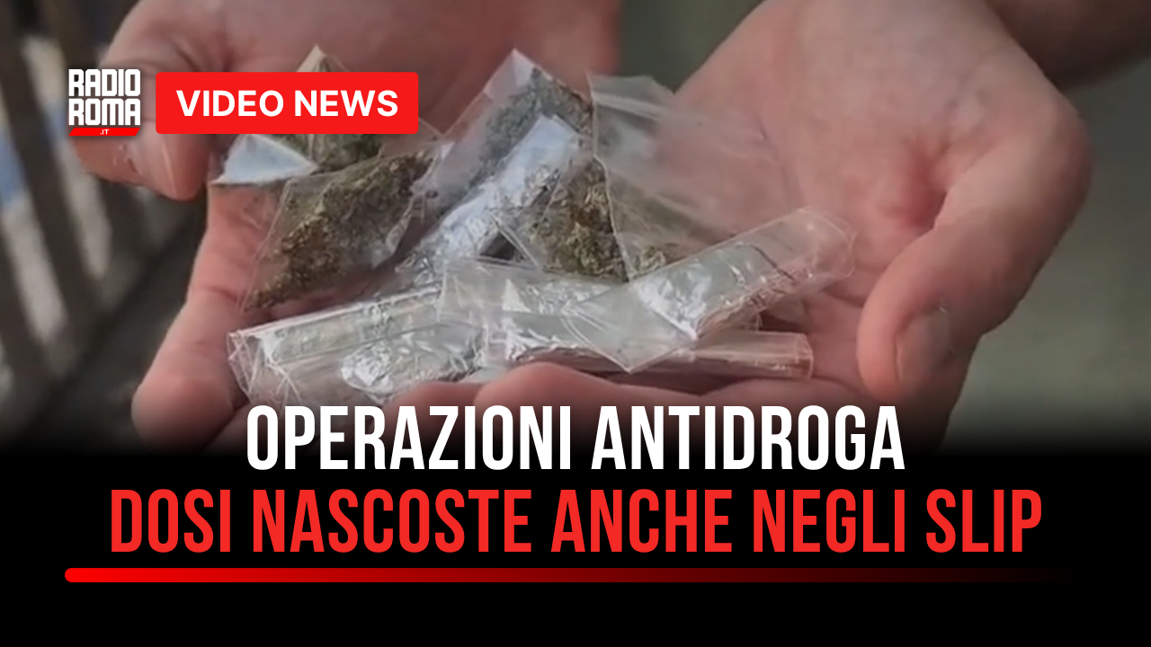 Operazioni antidroga, dosi nascoste anche negli slip (VIDEO)