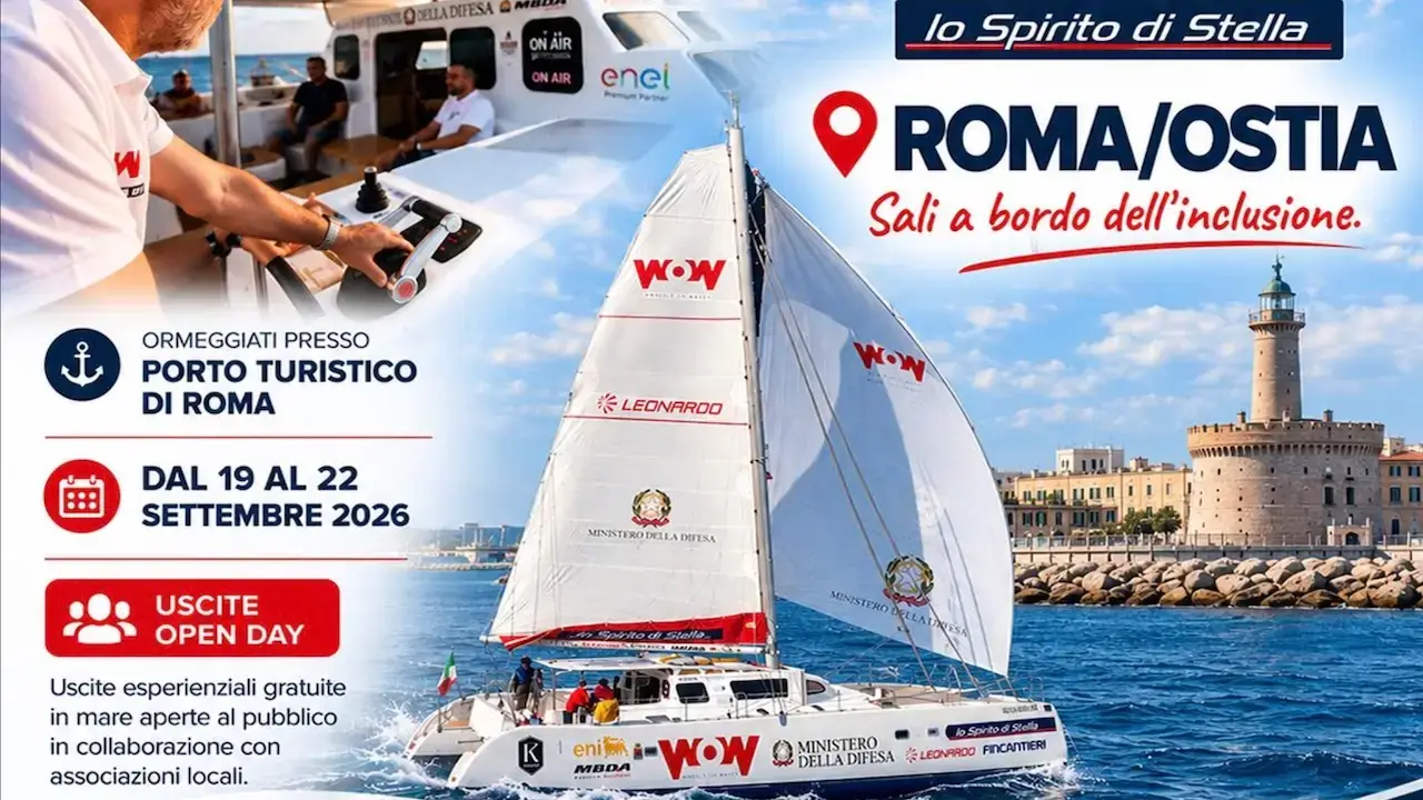 Ostia accoglie WoW 2026: lo Spirito di Stella al Porto Turistico di Roma dal 19 al 22 settembre