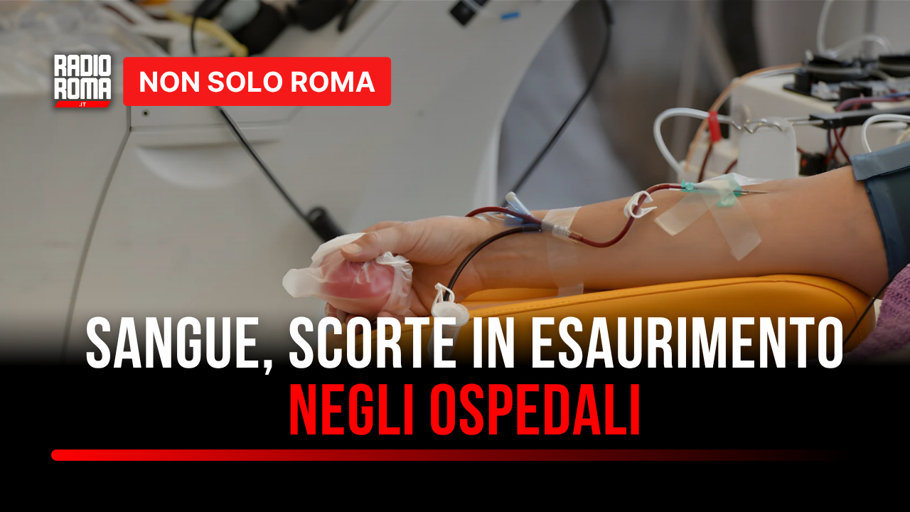 Negli ospedali di Roma scorte di sangue in esaurimento, l'appello dei medici: "Tornate a donare" - VIDEO