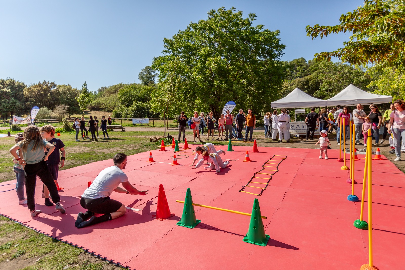 Coni Lazio: domenica 20 settembre al parco della Caffarella il villaggio di promozione sportiva