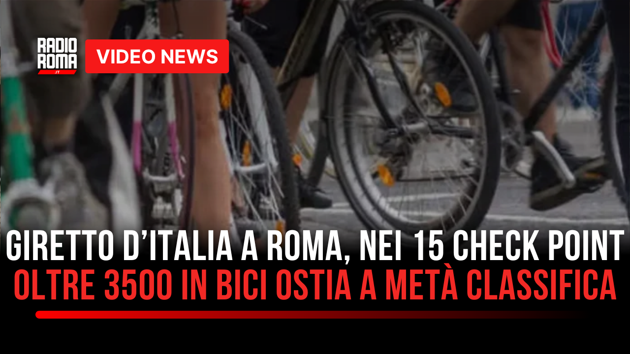 Giretto d’Italia di Legambiente, nei 15 check point a Roma oltre 3.500 in bici: Ostia a metà classifica (VIDEO)