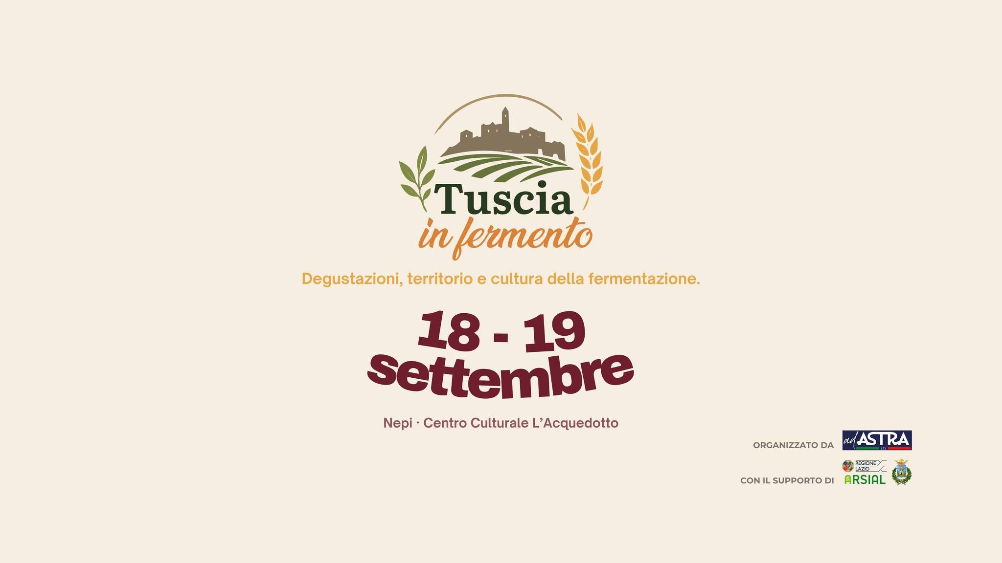 A Nepi arriva Tuscia in Fermento: degustazioni e incontri