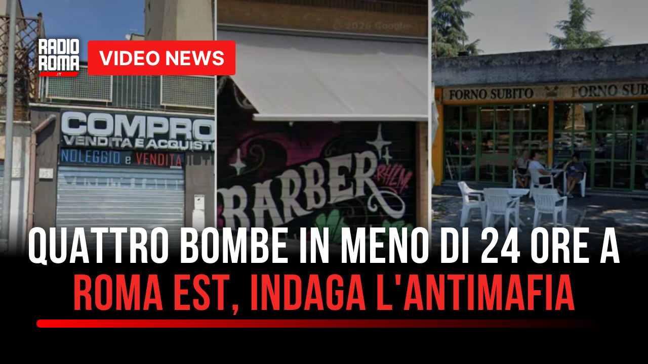 Quattro bombe esplodono a Roma est, indaga l'Antimafia (VIDEO)