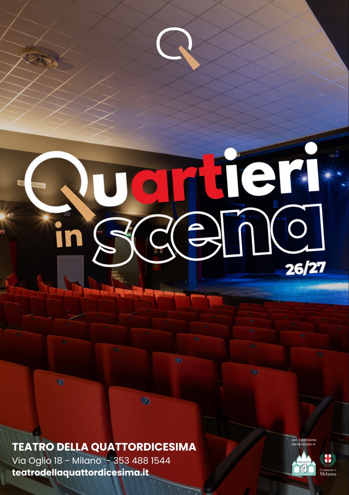 Il Teatro della Quattordicesima lancia la II edizione della rassegna ‘Quartieri in scena’