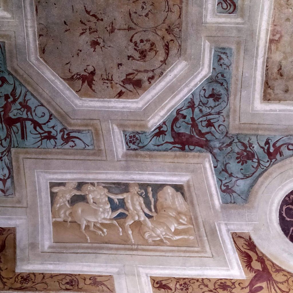 6 Dettaglio affresco Mito di Ercole Castello di Giulio II