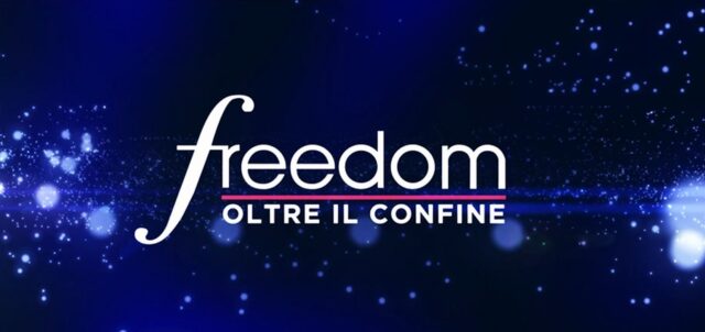Il logo del programma Freedom: ultima puntata 8 maggio