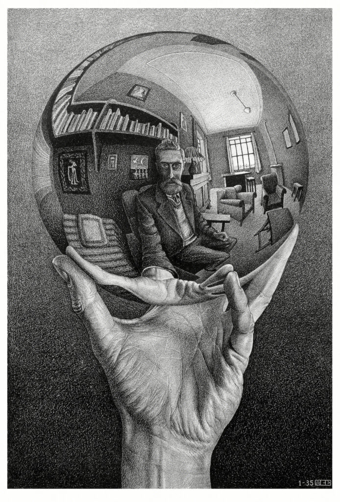 01 Hand with Reflecting Sphere