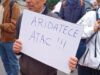 Protesta dei pendolari Roma Nord e Roma Lido sotto la sede Cotral: "Aridatece Atac"