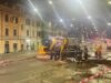 Maxi voragine in Corso Francia per una perdita idrica: strada chiusa e traffico in tilt