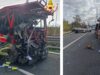 Incidente sulla Roma-Civitavecchia, scontro tra furgone e bisarca: due feriti