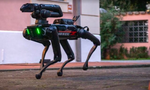 Saetta il primo cane robot 