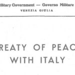 Trattato di pace Parigi 1947 (no alle sanzioni)