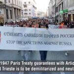 Trattato di pace Parigi 1947 - Trieste territorio libero (no alle sanzioni)