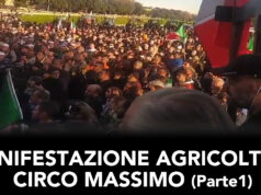 Manifestazione agricoltori Circo Massimo (Parte 1)