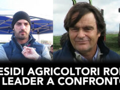Presidi agricoltori Roma: i due leader a confronto