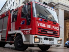 filobus incendio roma nomentana fiamme