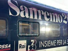 Sanremo 2024: partito da Roma Frecciarossa con livrea dedicata al Festival