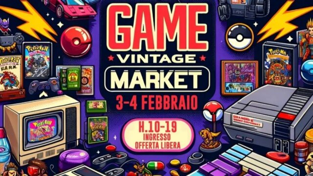 game vintage market roma