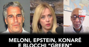 Meloni, Epstein, Konaré e blocchi “green”