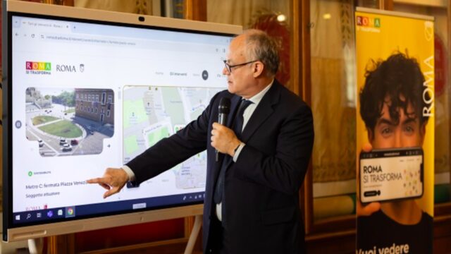 Tutti i cantieri in un click: sul portale Roma si trasforma la mappa interattiva con oltre oltre 400 interventi