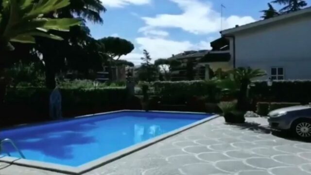 Casamonica, sgomberata villa con piscina alla periferia di Roma